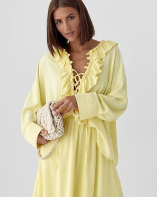 Lemon Breeze Maxi Set- 399